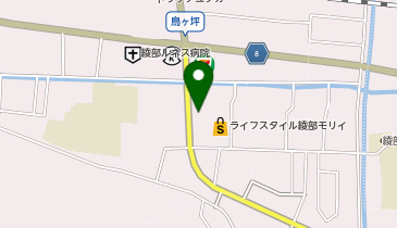 ハローバイクボックス京都綾部の地図画像