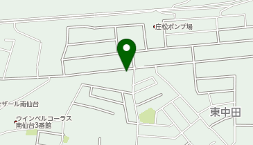 ハローバイクボックス太白東中田2の地図画像