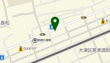 ハローバイクボックス姫路大津の地図画像