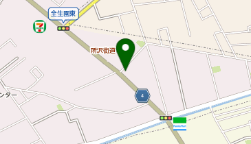 ハローストレージ東村山青葉町2の地図画像