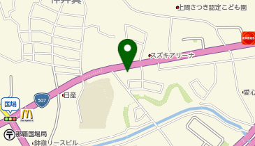 ハローストレージ那覇上間の地図画像