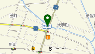 ハローストレージ八代大手町の地図画像