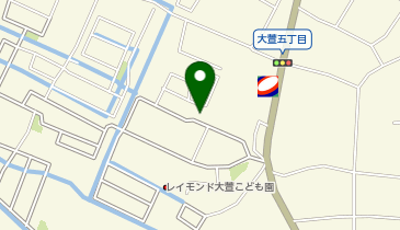 ハローストレージ大津大萱の地図画像