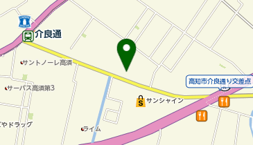 ハローバイクボックス高知高須2の地図画像