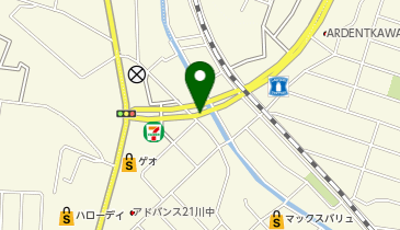 ハローストレージ下関稗田西町の地図画像