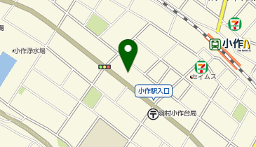 ハローストレージ羽村小作台の地図画像