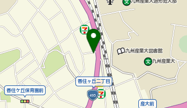 ハローストレージ福岡東区香住ケ丘の地図画像