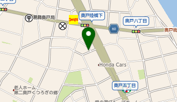 ハローストレージ奥戸4の地図画像