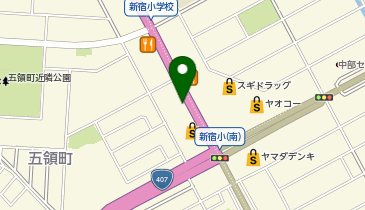 ハローストレージ東松山五領町の地図画像