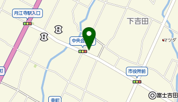 ハローストレージ富士吉田下吉田の地図画像
