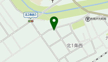 ハローストレージ岩見沢北1条西の地図画像