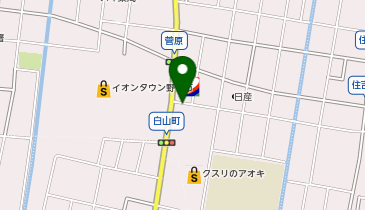 ハローストレージ野々市菅原の地図画像