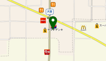 ハローバイクボックス奈良広陵町の地図画像