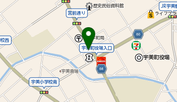 ハローストレージ糟屋宇美町の地図画像