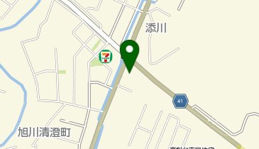 ハローストレージ秋田添川の地図画像