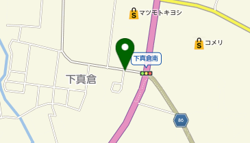ハローストレージ館山下真倉の地図画像
