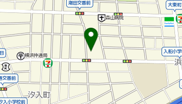 ハローストレージ鶴見仲通の地図画像