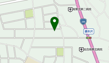 ハローストレージ郡山八山田の地図画像