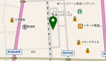ハローストレージ東浦3の地図画像