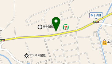 ハローストレージ富士市松岡の地図画像