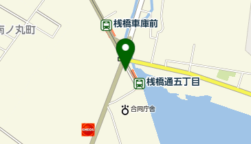 ハローストレージ高知桟橋の地図画像