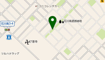 ハッピーストレージ石狩花川南の地図画像
