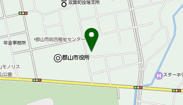 ハッピーストレージ郡山朝日の地図画像