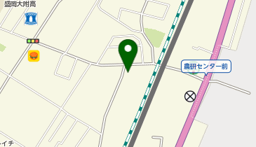 ハローストレージ盛岡みたけの地図画像