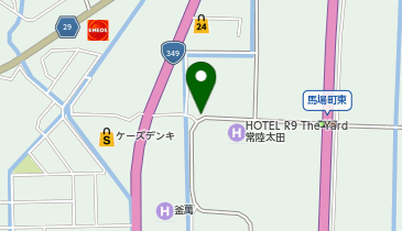 ハローストレージ常陸太田の地図画像