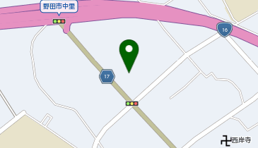 ハローストレージ野田市中里2の地図画像