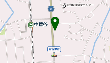 ハローストレージ那珂菅谷の地図画像