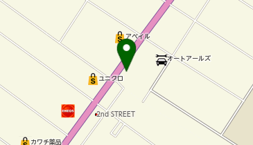 ハローストレージ東金家之子の地図画像