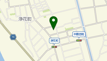 ハローストレージ中間中鶴の地図画像