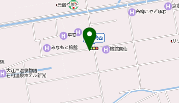 ハローストレージ笛吹石和町の地図画像