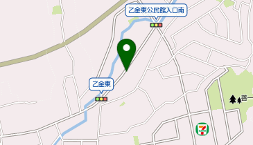ハローストレージ大野城乙金東の地図画像