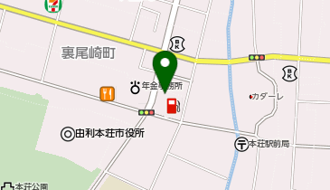 ハローストレージ由利本荘表尾崎町の地図画像