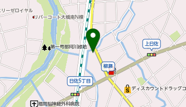 ハローストレージ福岡曰佐の地図画像
