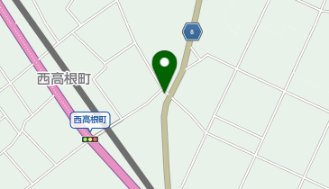 ハローストレージ館林高根町の地図画像