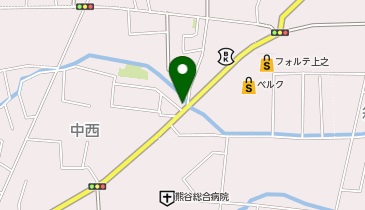 ハローストレージ熊谷中西の地図画像