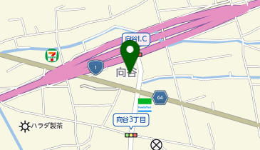 ハローストレージ島田市向谷の地図画像