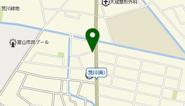 ハローストレージ富山荒川新町の地図画像