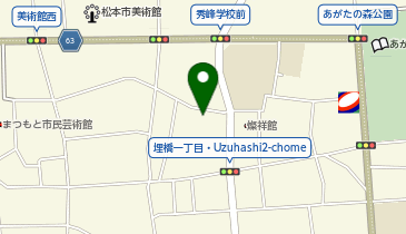 ハローストレージ松本埋橋の地図画像