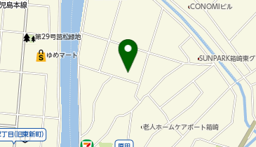 ハローストレージ福岡東区原田の地図画像