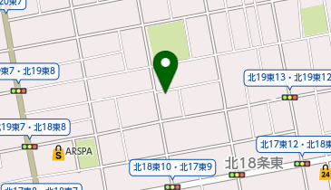 ハローストレージ札幌北十九条東の地図画像