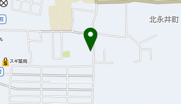ハローストレージ奈良北永井町の地図画像