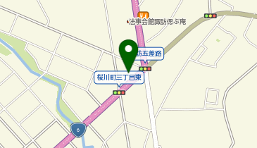 ハローストレージ日立桜川町の地図画像