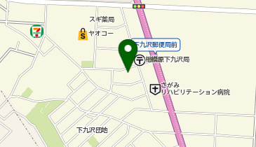 ハローストレージ相模原下九沢2の地図画像