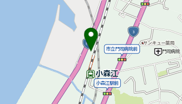 レンタル倉庫小森江第3の地図画像