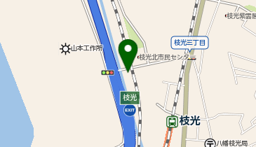 レンタル倉庫枝光第2の地図画像