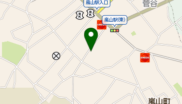 ハローストレージ嵐山菅谷の地図画像